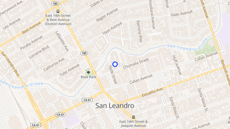 Map for Cecelia Court - San Leandro, CA