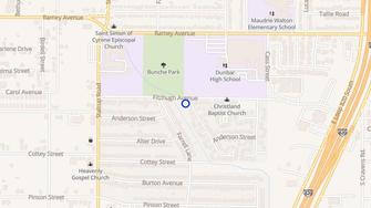 Map for Village Creek - Fort Worth, TX