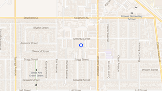 Map for Arminta Square - La Canada-Flintridge, CA