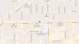 Map for El Zocalo Apartments - Chicago, IL