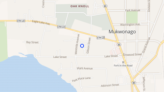 Map for Lakeview Terrace Apartments - Mukwonago, WI