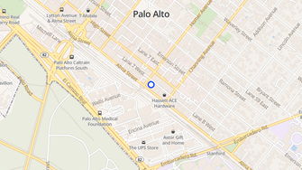 Map for 801 Alma - Palo Alto, CA