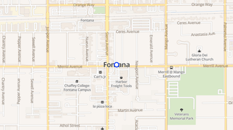 Map for Calista - Fontana, CA