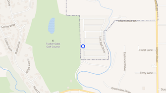 Map for Fairway Oaks Mobile Home Park - Redding, CA