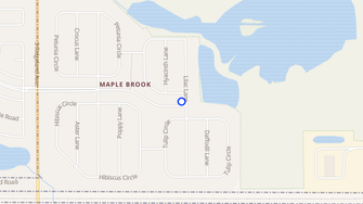 Map for Maple Brook Mobile Home Park - Matteson, IL