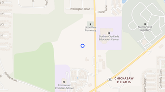 Map for Honeysuckle Grove - Dothan, AL