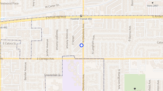 Map for Arrow Glen Manor - Covina, CA