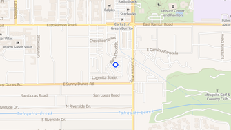 Map for Ramon Mobile Home & RV Park - Palm Springs, CA