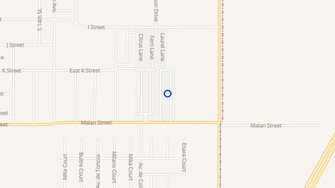 Map for Malan Mobile Home Park - Brawley, CA