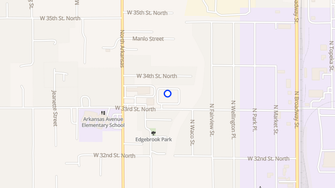 Map for Sunnydale Pointe - Wichita, KS