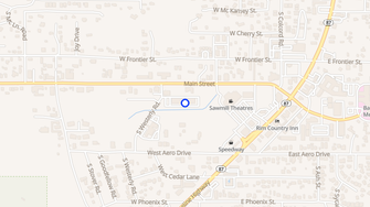 Map for Canal Senior Apartments - Payson, AZ