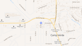 Map for Arnold Terrace Apartments - Camp Verde, AZ