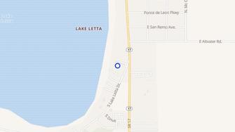 Map for Travis Lake Front Apartments - Avon Park, FL