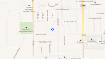 Map for Immokalee Apartments - Immokalee, FL