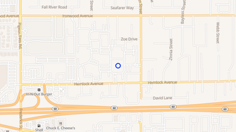 Map for La Pacifica Apartments - Moreno Valley, CA