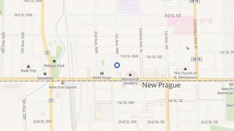 Map for Philipp Square - New Prague, MN