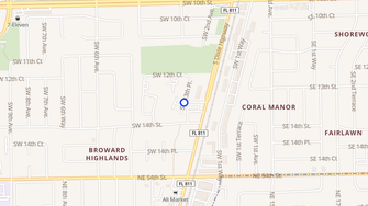 Map for Park Apartments - Deerfield Beach, FL