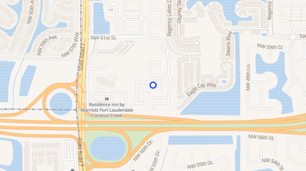 Map for Salana At The Polo Club - Coconut Creek, FL