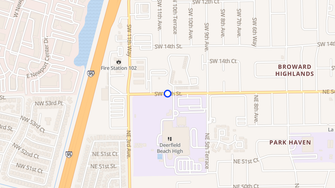 Map for Praxis Phase Ii - Deerfield Beach, FL