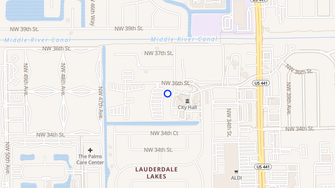 Map for Normandy Village - Lauderdale Lakes, FL