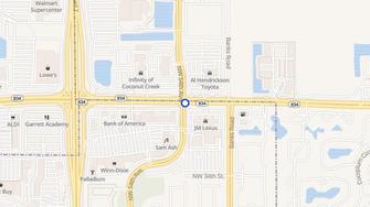 Map for Blue Isle Apartments   - Margate, FL