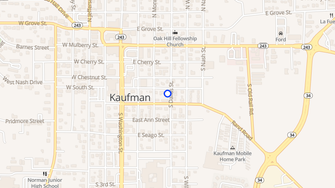 Map for Rand Road Apartments - Kaufman, TX