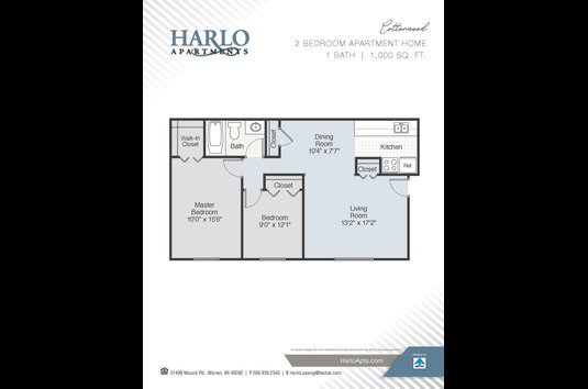 Harlo Apartments 33 Reviews Warren Mi Apartments For