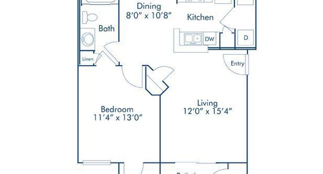 Camden Copper Square - 112 Reviews | Phoenix, AZ Apartments for Rent