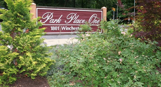 Park Place One Sign