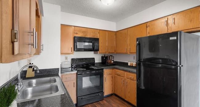 Upgraded Kitchen at Deerfield Apartments