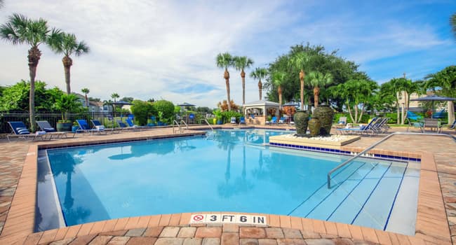 Treat yourself to a daily dip in our resort-style pool and feel like you're on vacation every day at Beachway Links!